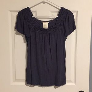 All-time fave Matty M cap flutter sleeve, Navy